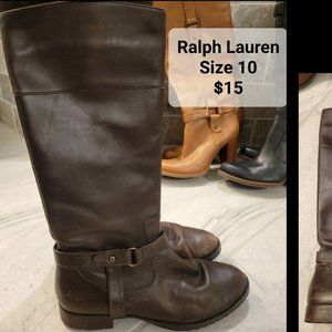 Ralph Lauren riding boots